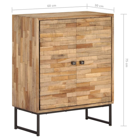 Hennessey - Sideboard Set 3 Pieces Reclaimed Teak Wood